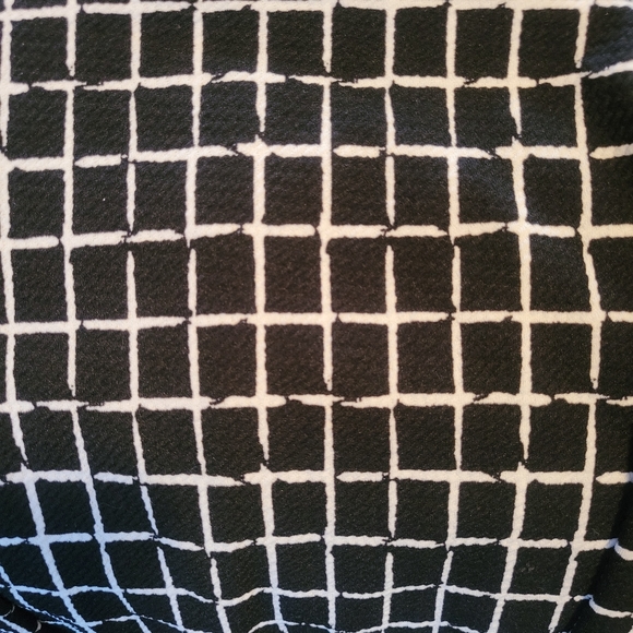 Womens Black and White Dress - Picture 10 of 12